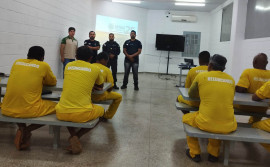 Cidadania e Justiça realiza curso de olericultura para custodiados da Unidade de Tratamento Penal Barra da Grota