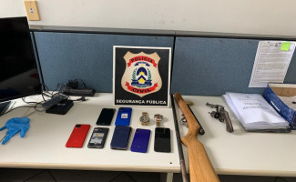 Operação da Polícia Civil resulta nas prisões de três investigados por homicídio e na apreensão de armas de fogo em Xambioá