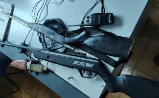 Em Miranorte, Polícia Civil prende homem em flagrante por posse ilegal de arma de fogo