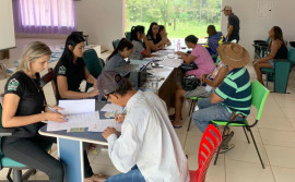 Governo do Tocantins realiza mutirão para cadastro social de famílias no município de São Félix