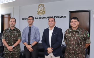 Secretário Wlademir Costa recebe novo comandante do 22º Batalhão de Infantaria do Exército