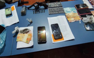 Em Formoso do Araguaia, Polícia Civil prende membros de facção criminosa suspeitos de cometer homicídios e tráfico de drogas