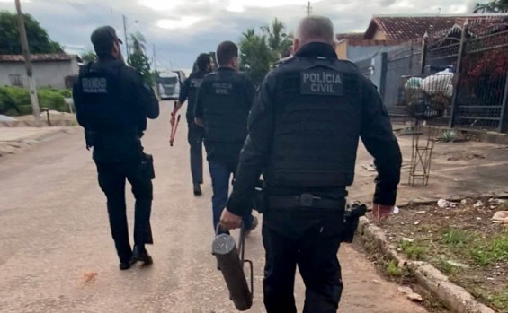 Operação da Polícia Civil prende integrantes de facção criminosa suspeitos de cometer homicídios e tráfico de drogas em Formoso do Araguaia