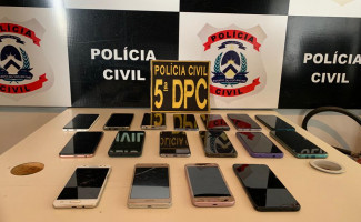Polícia Civil recupera e devolve 17 aparelhos celulares aos verdadeiros proprietários em Palmas