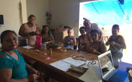 Artesanato tocantinense deu brilho e brasilidade à roupa da primeira-dama do Brasil, Janja Silva