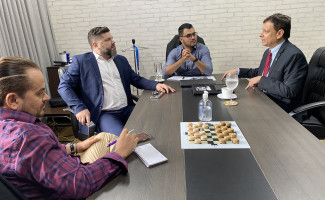 Presidente da Jucetins se reúne com o novo superintendente do Sebrae Tocantins e apresenta andamento do projeto Município Integrado