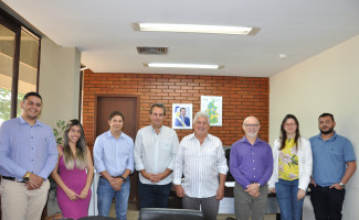 Presidente da ATR recebe representantes da Hidro Forte Saneamento em visita institucional
