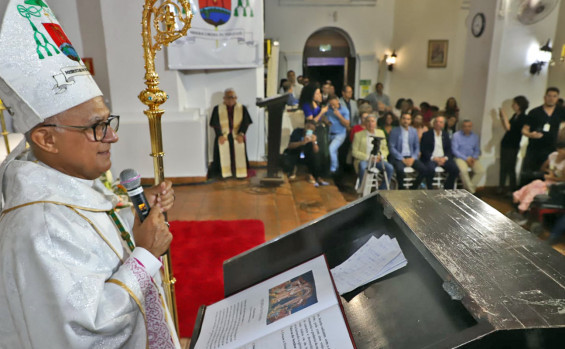 Governador Wanderlei Barbosa participa da Missa Solene de posse do novo bispo da Diocese de Porto Nacional