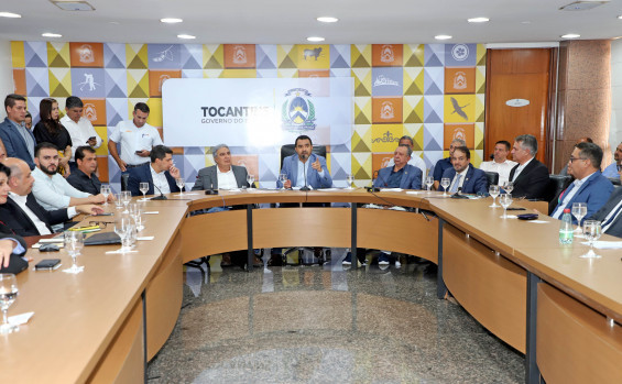 Governo do Tocantins recebe empresa responsável por trecho da Ferrovia Norte-Sul que anuncia operação no Estado nos próximos meses