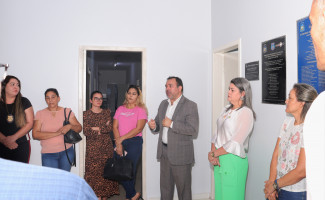 Secretário Wlademir Costa visita Instituto de Criminalística e ouve demandas dos servidores
