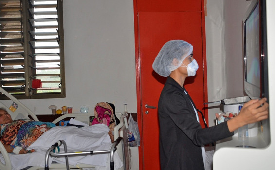 Projeto ‘Cinema no AP’ muda rotina de pacientes internados no HGP Ação de humanização no atendimento hospitalar contempla