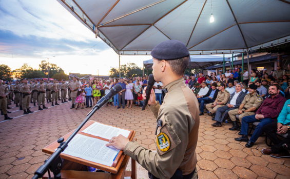 Vice-governador Laurez Moreira prestigia solenidades de Formatura da Polícia Militar em Gurupi e Araguaína