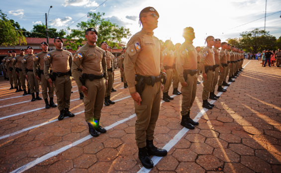 Vice-governador Laurez Moreira prestigia solenidades de Formatura da Polícia Militar em Gurupi e Araguaína