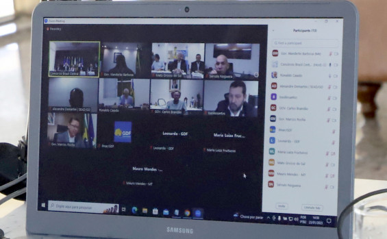 Governador Wanderlei Barbosa participa de eleição e defende demandas do Tocantins em reunião do Consórcio Brasil Central