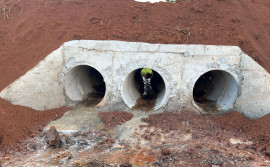 Governo do Tocantins conclui reconstrução de bueiro destruído pelas chuvas na TO-164, entre o Povoado Novo Horizonte e Carmolândia