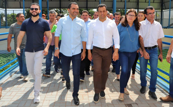 Governador Wanderlei Barbosa anuncia inauguração da Escola de Tempo Integral Domingos da Cruz Machado, em Araguaína, para fevereiro