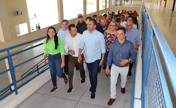 Governador Wanderlei Barbosa anuncia inauguração da Escola de Tempo Integral Domingos da Cruz Machado, em Araguaína, para fevereiro