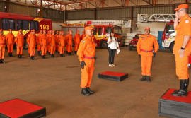 Governo do Tocantins realiza passagem de comando do 1° Batalhão do Corpo de Bombeiros Militar