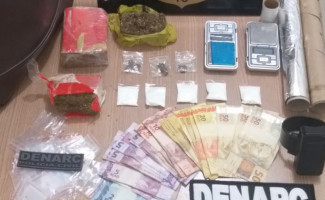 Ação da Divisão Antidrogas da Polícia Civil resulta nas prisões de quatros pessoas por tráfico em Araguaína