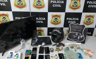 Polícia Civil deflagra operação contra a criminalidade e prende quatro pessoas em Paraíso do Tocantins