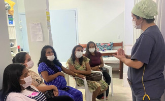 Visita guiada orienta gestantes sobre a hora do parto, no HRAUG