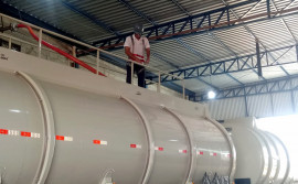 Agência de Metrologia verifica veículo-tanque rodoviário de transporte de cargas perigosas