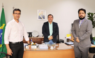 Secretário Wlademir Costa recebe superintendente interino do Ibama no Tocantins e fortalece laços entre os órgãos 