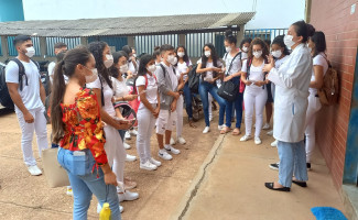 Calouros de Enfermagem e Medicina da Unitins doam sangue e fortalecem abastecimento da Hemorrede