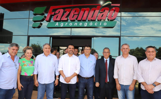 Governador Wanderlei Barbosa destaca incentivo para a agricultura em visita a uma das maiores empresas do agronegócio da região central do país