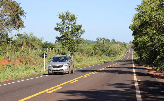 Governador Wanderlei Barbosa entrega recapeamento asfáltico da TO-415 com investimento de mais de R$ 11 milhões