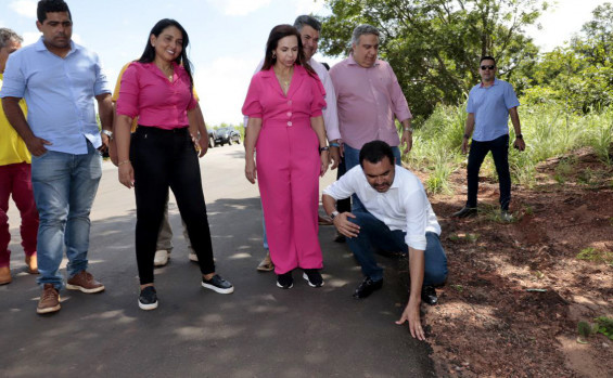 Governador Wanderlei Barbosa entrega recapeamento asfáltico da TO-415 com investimento de mais de R$ 11 milhões