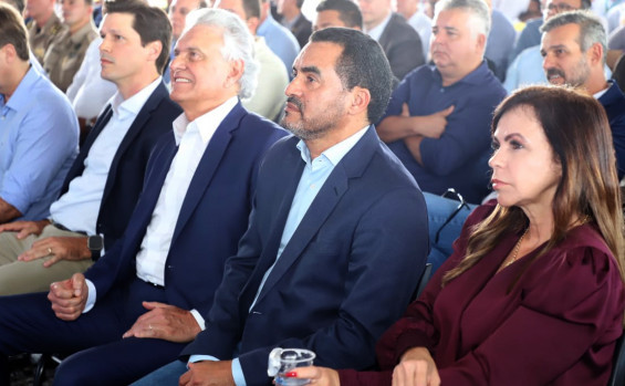 Em Goiânia, governador Wanderlei Barbosa prestigia o lançamento de obras do Complexo Oncológico de Referência de Goiás