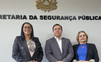 Secretarias da Segurança Pública e da Mulher alinham estratégias para a realização de futuras ações de prevenção à violência doméstica e acolhimento às vítimas