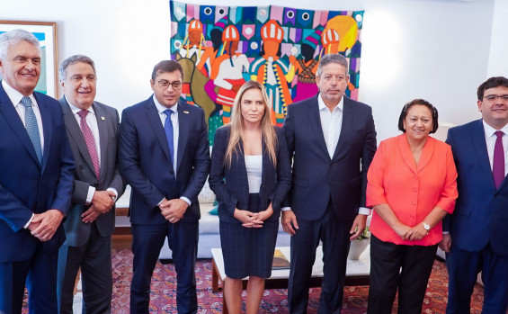 Vice-governador Laurez Moreira se reúne com presidentes da Câmara, Arthur Lira e do Senado, Rodrigo Pacheco, em Brasília
