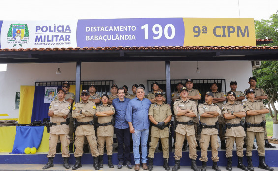 Governo do Tocantins reativa Destacamento da 9ª Companhia Independente da Polícia Militar de Babaçulândia