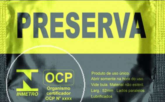 Agência de Metrologia reforça que todos os preservativos devem obrigatoriamente ter o Selo do Inmetro