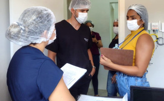 SES-TO realiza inspeção técnica no HRM com foco na Saúde e Segurança do Trabalhador