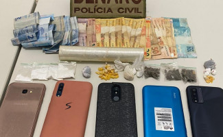 Polícia Civil prende casal suspeito de praticar tráfico de drogas na região Sul de Palmas