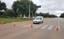 Agência de Metrologia afere radares nas vias de trânsito em Palmas nesta terça e quarta