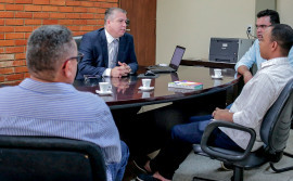 Secretário das Cidades e prefeito de Formoso do Araguaia buscam alinhar parcerias em habitação e desenvolvimento urbano