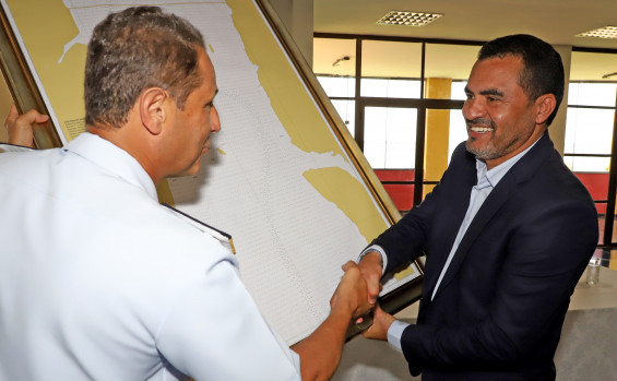 Governador Wanderlei Barbosa recebe, da Marinha, estudo sobre o Lago UHE Lajeado que será usado para fomentar produção e turismo