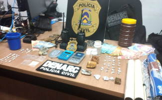 Polícia Civil deflagra operação de combate à criminalidade e prende seis pessoas por tráfico e associação para o tráfico de drogas em Araguaína  