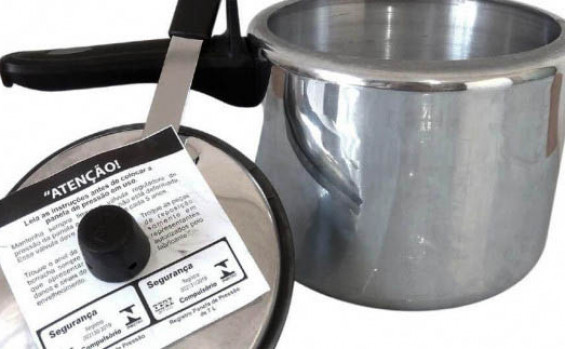 Agência de Metrologia reforça a consumidores que a válvula da panela de pressão deve ser substituída a cada cinco anos