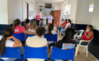 Hemocentro de Augustinópolis realiza palestra em Praia Norte