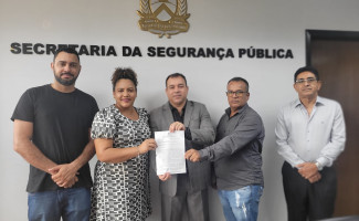Secretário da Segurança Pública recebe vereadores de Monte do Carmo para tratar de ações de combate e prevenção à violência
