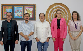 Com foco no desenvolvimento científico, Sics e Fapt formalizam parceria para lançamento do edital do programa Tecnova