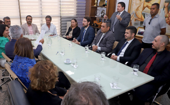 Governador Wanderlei Barbosa e presidente do TJ assinam acordo para regularização de área de Associação dos Servidores do Tribunal