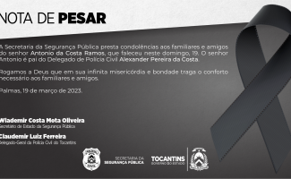 Nota de pesar -  Antonio da Costa Ramos