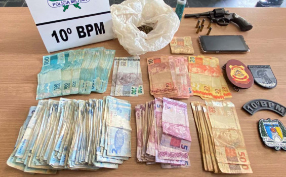 Operação conjunta da Polícia Civil e Polícia Militar prende dois homens por tráfico de drogas em Arraias