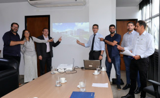 Gestores da SSP tratam com técnicos da Ageto sobre a nova sede da Cidade da Polícia 